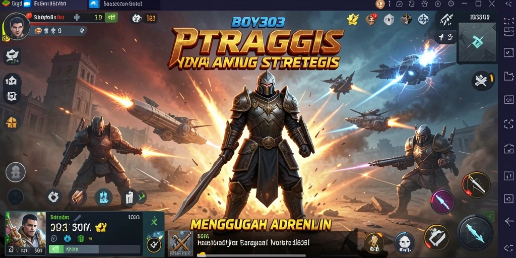 Tampilan gameplay seru di BOY303 dengan karakter dan strategi menarik.