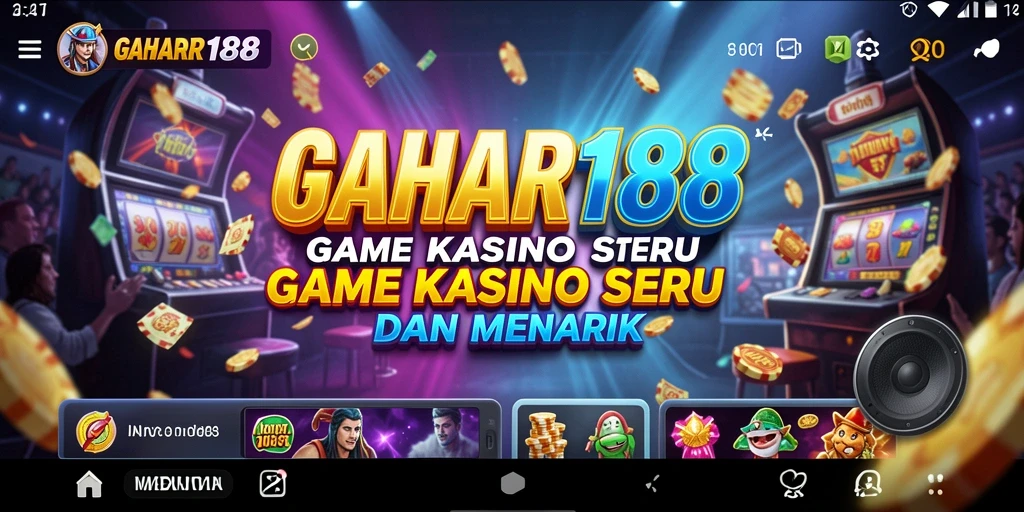 Screenshot GAHAR188 menampilkan gameplay Kasino yang mendebarkan dan interaktif.