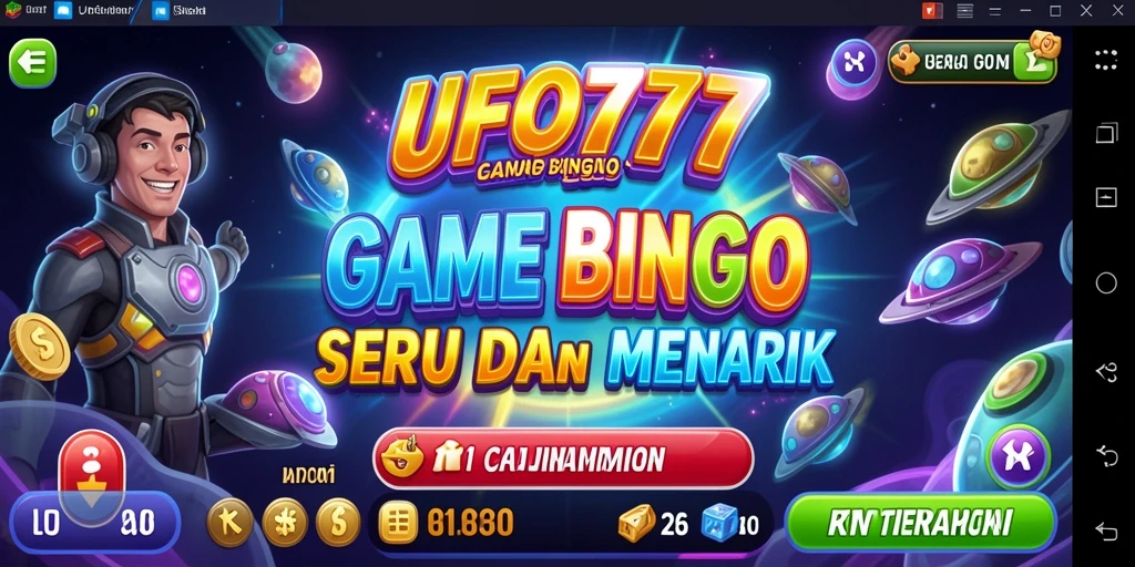 Screenshot gameplay seru di UFO777 dengan banyak pemain Bingo.